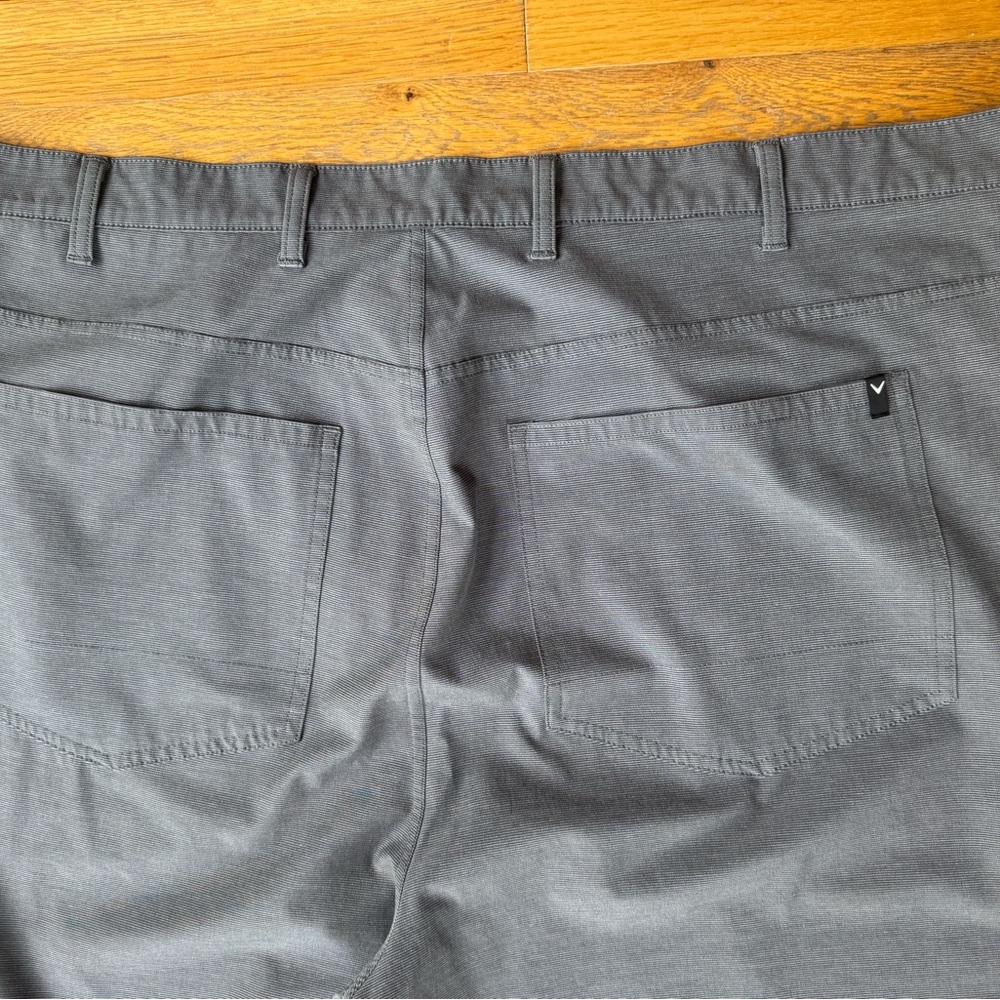 Callaway Gray Performance Chinos Lightweight Stra… - image 5